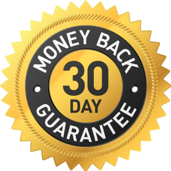 30 Day Money Back Guarantee Badge