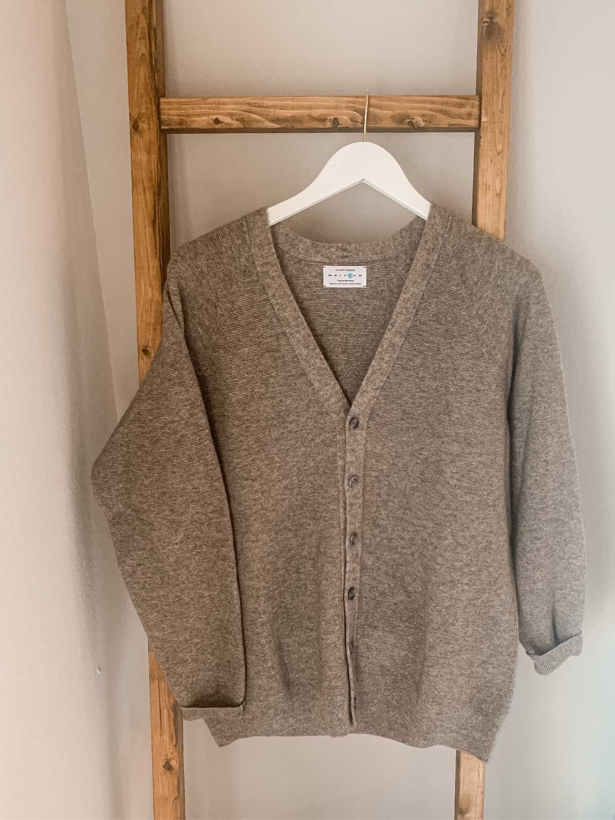 Oliver Charles - Elevate Your Wardrobe with the Luxurious Yak Wool Cardigan: Versatile Style for All-Season, Everyday Wear