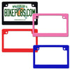 frames for 2.25 x 4 mini license plates