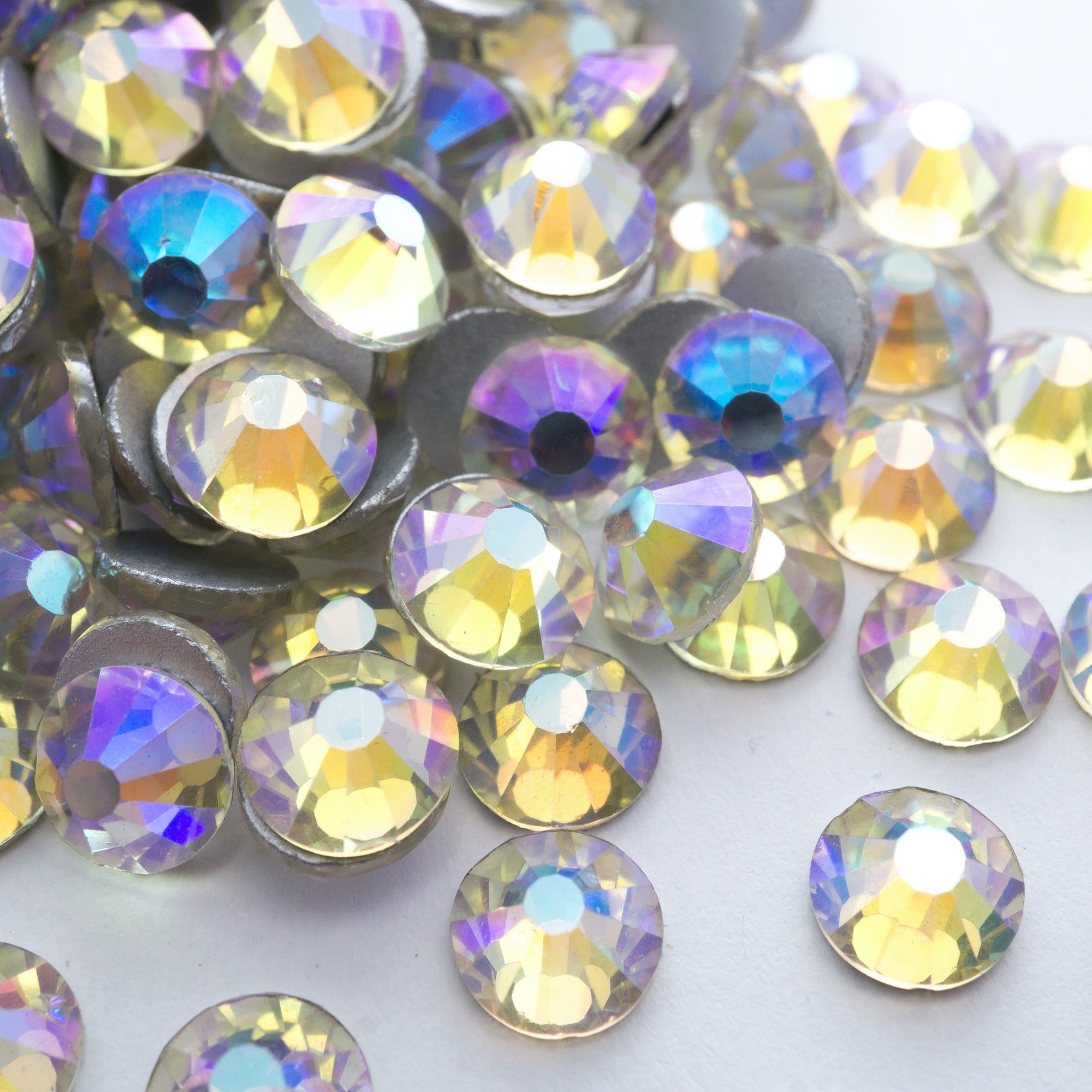 Novani Crystal Rhinestones, Flatback Loose Gemstones 1440pcs Glass