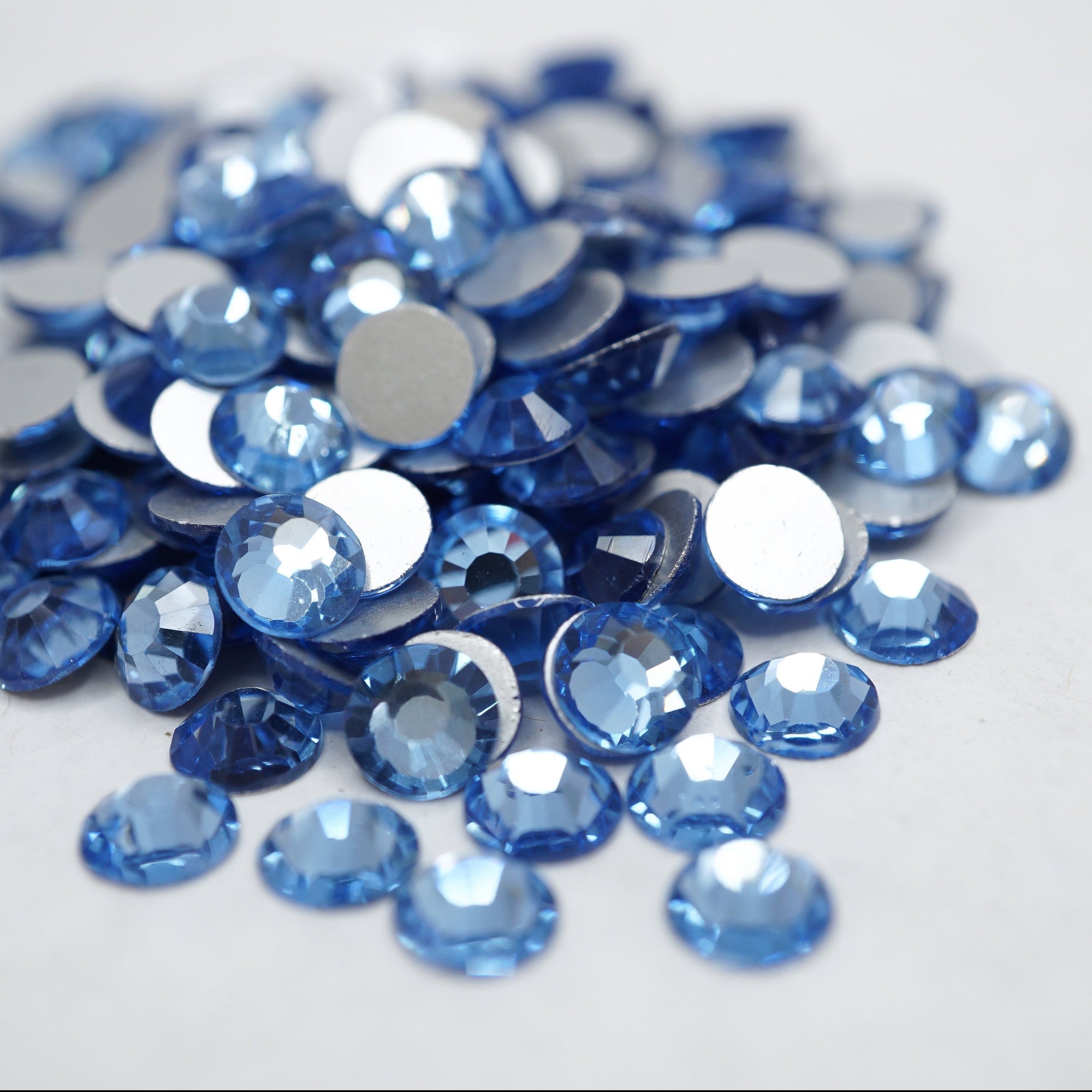 Novani Crystal Rhinestones, Flatback Loose Gemstones 1440pcs Glass