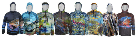 Heavyweight 1/4 Zip Graphic Fishing Hoodies Fly Fishing Apparel - Cognito  Brands, Inc.