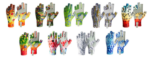 Fincognito Sun Gloves offer great sun protection for fishing, fly fishing, rowing, paddling, and outdoor activities.
