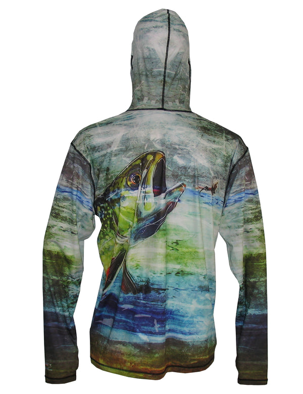 Brook Trout Graphic Fishing Hoodie Fly Fishing Apparel - Cognito Brands ...