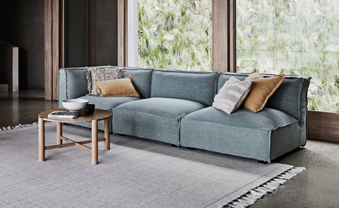Rental Styling Tips: Cove Modular Sofa