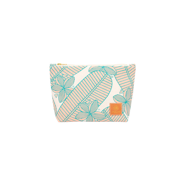 Petite Envelope Clutch • Hau • Gold on Black Fabric – Jana Lam Hawaii