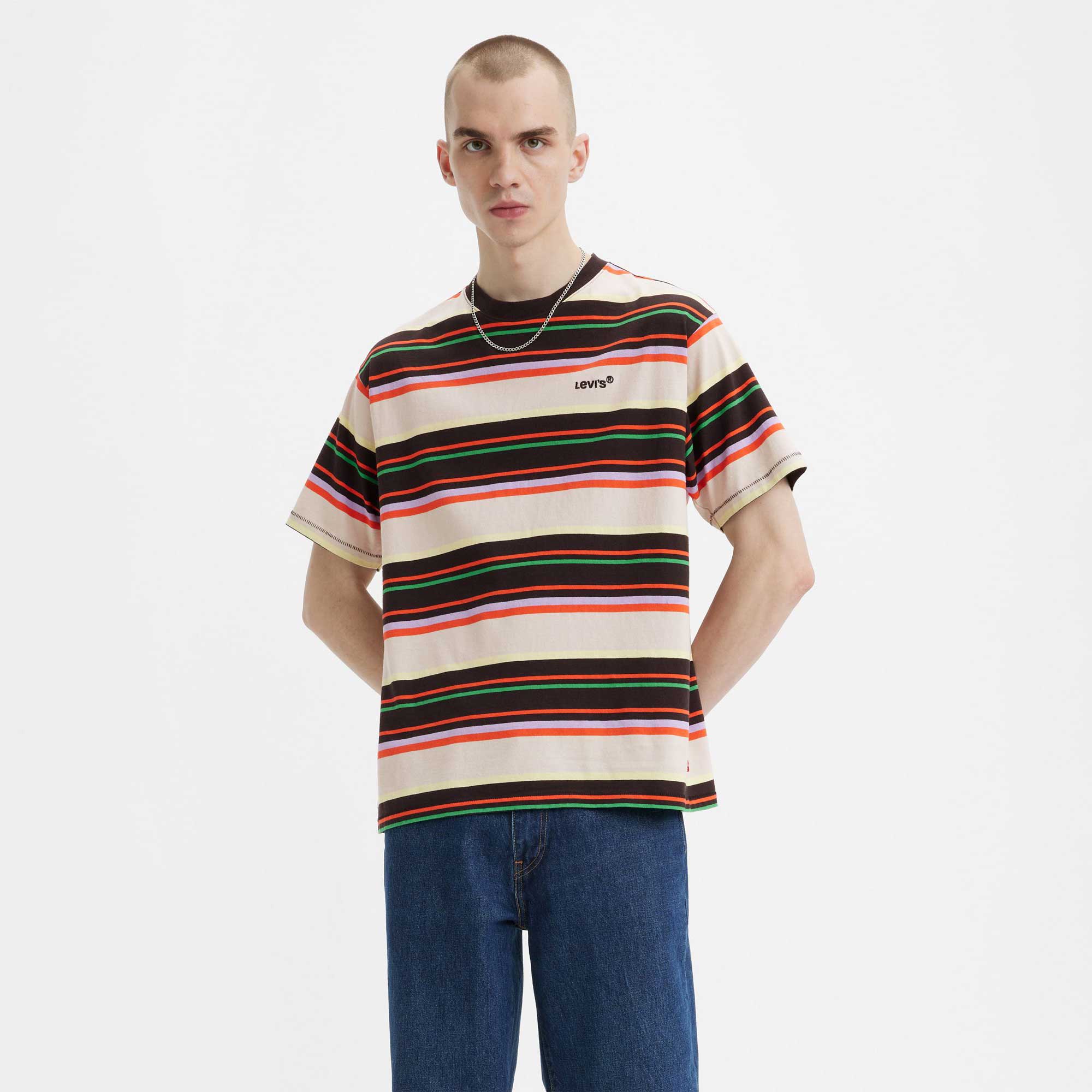 Levi's Red Tab Vintage Tee, queen stripe rainy day, A0637-0069 – Norwood