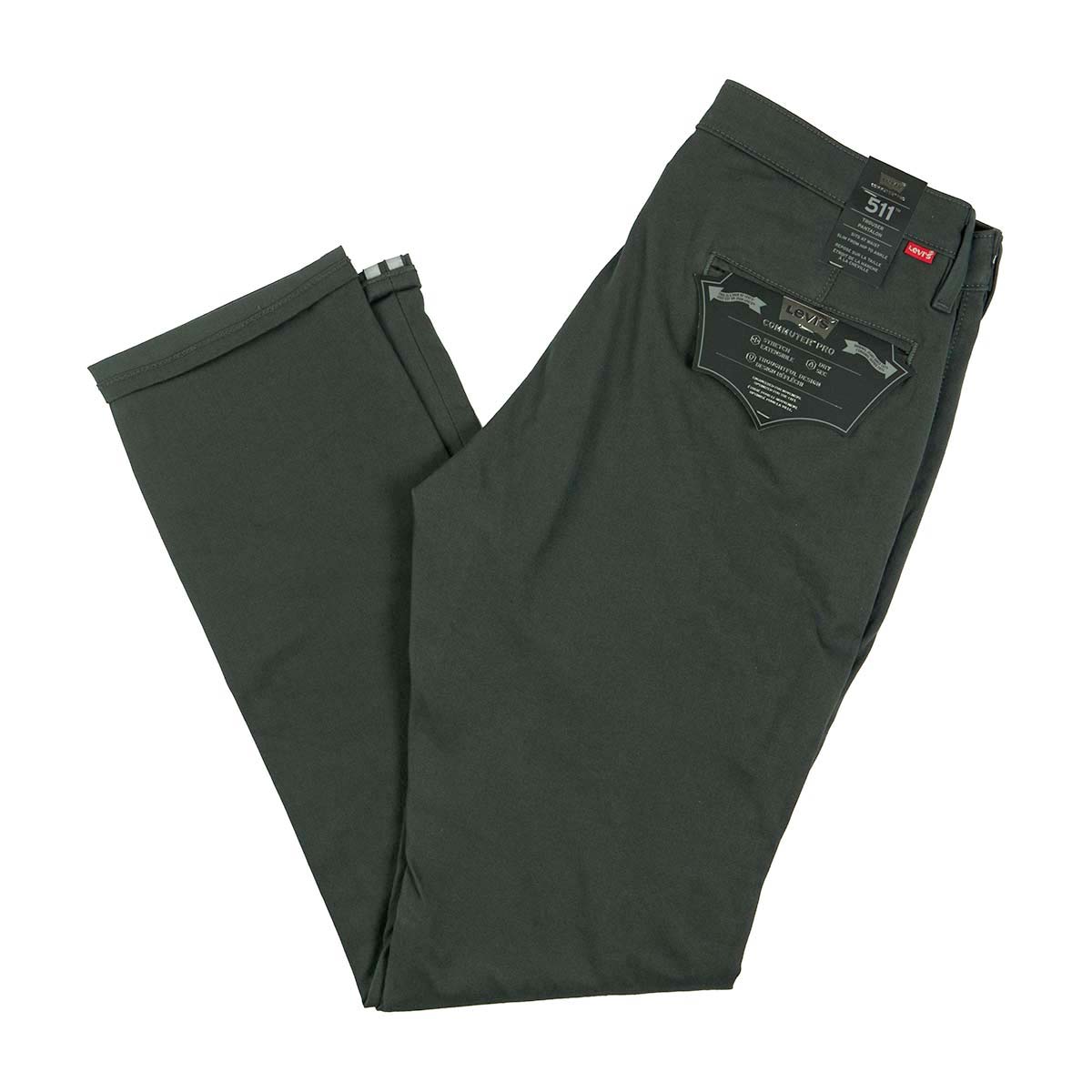 Levi's Mens Commuter Pro 511 trouser 13112-0049 Meridian Green Core Shell  CMP – Norwood