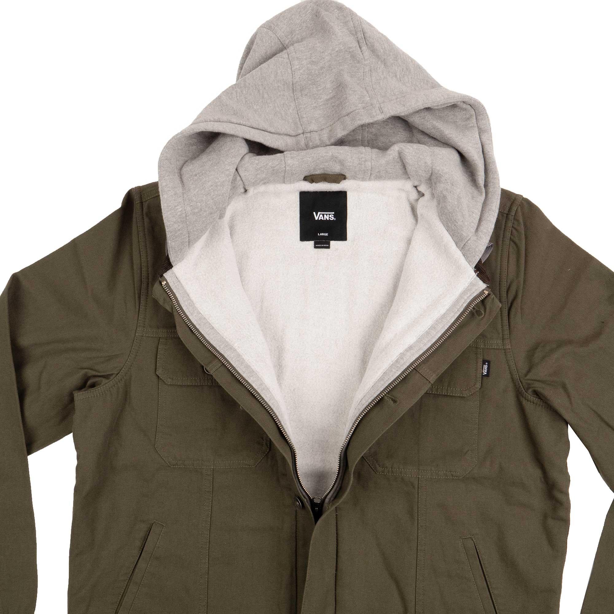 vans precept hooded jacket