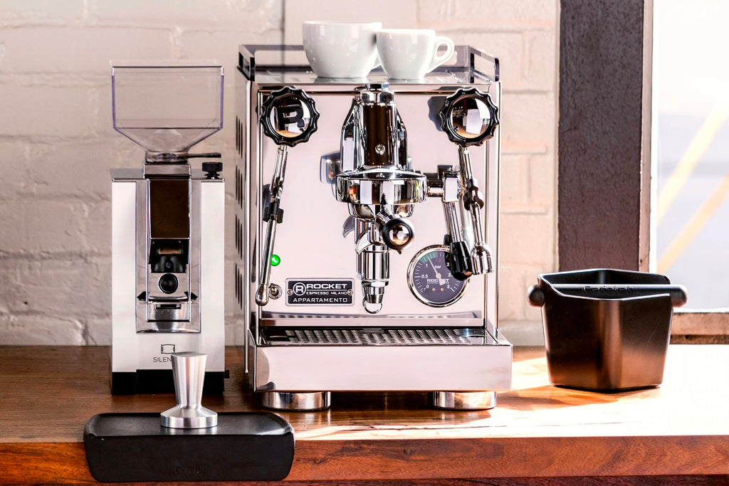 Rocket Espresso Appartamento Serie Nera Espresso Machine - White