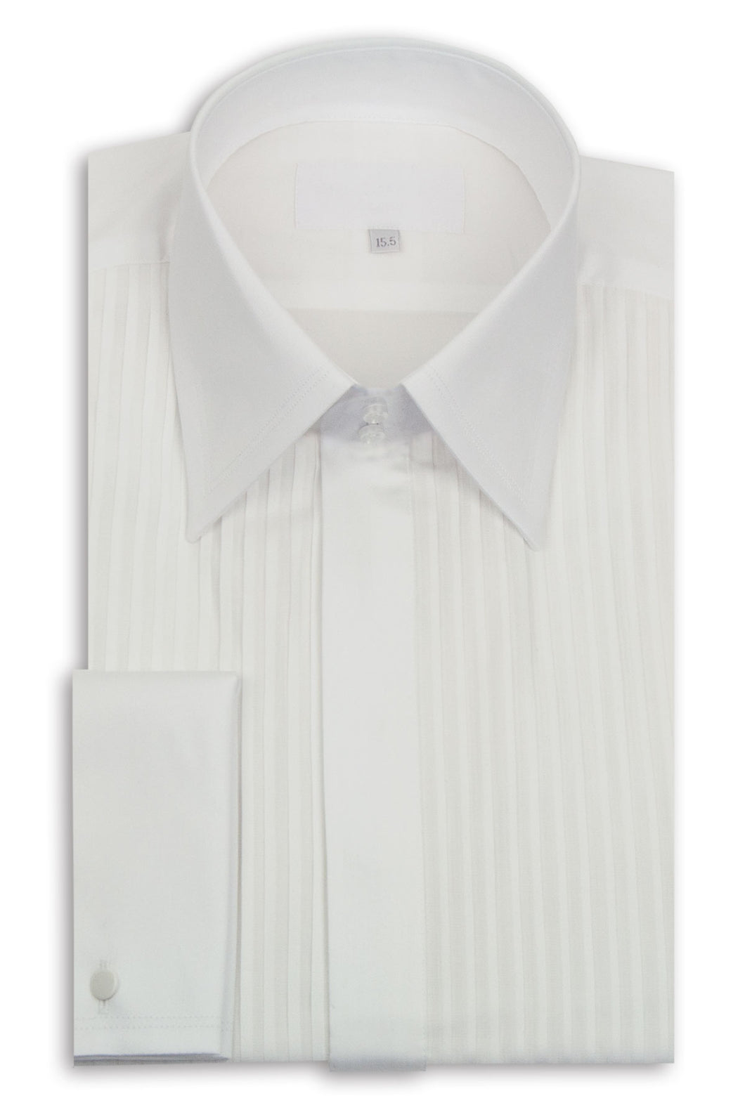 white dinner shirt