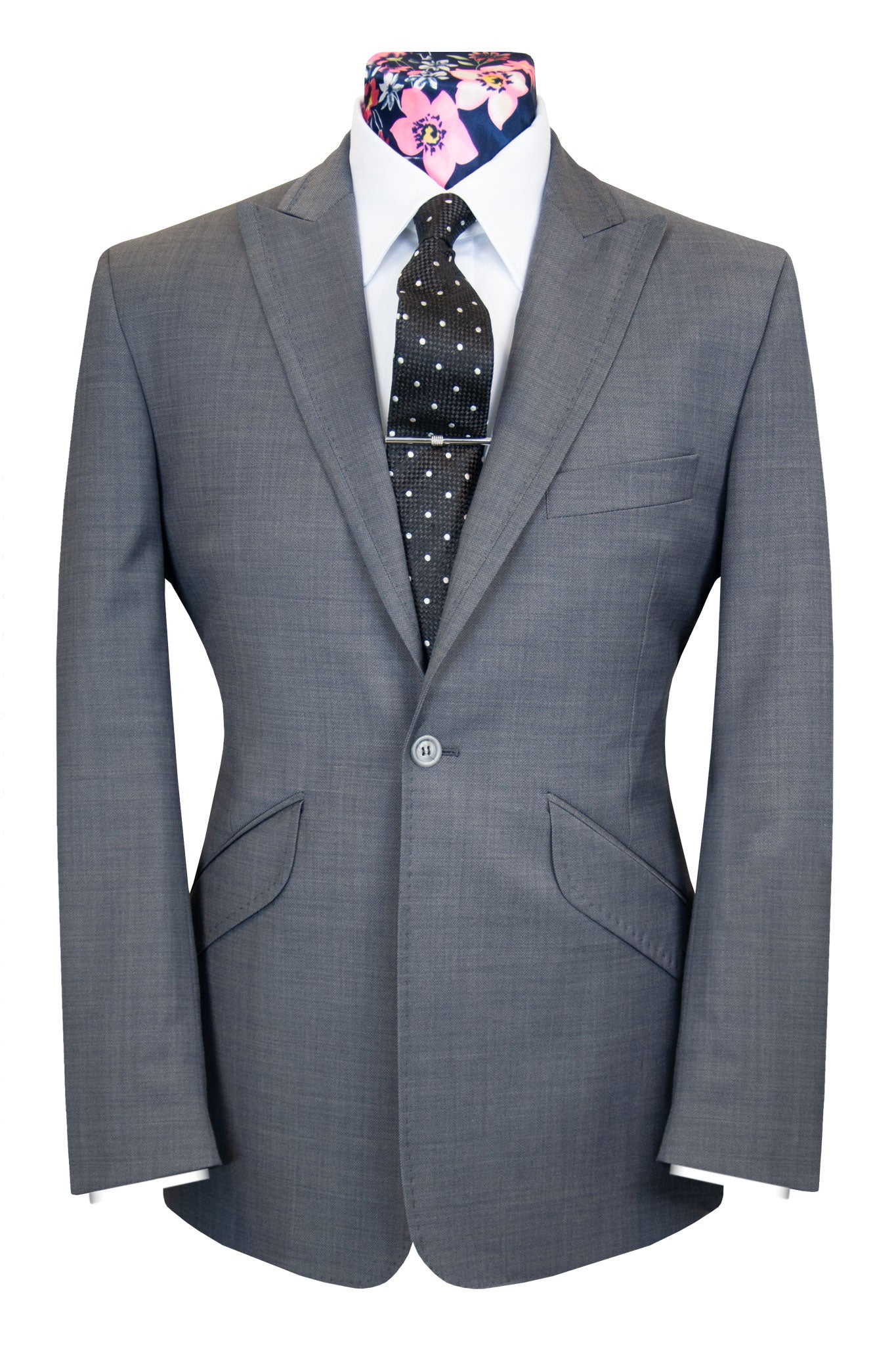 The Murrs Pewter Grey Classic Suit – William Hunt Savile Row