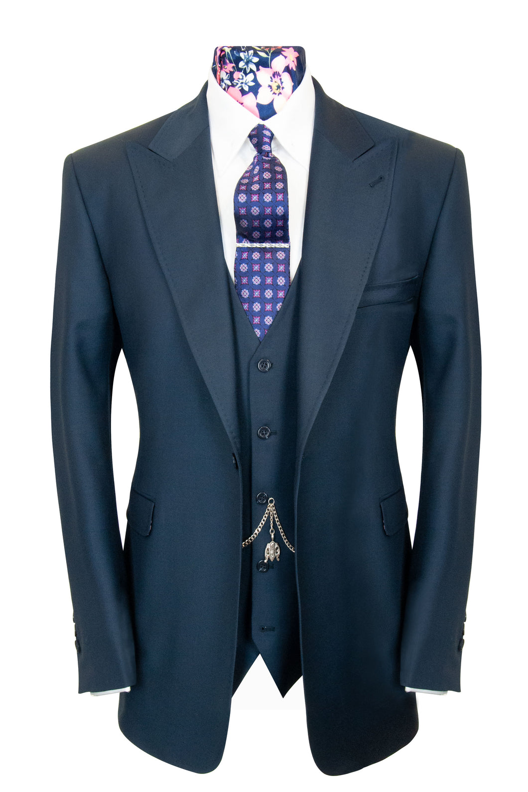 The Gardener Navy Blue Suit William Hunt Savile Row