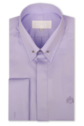 White pin collar dress Shirt