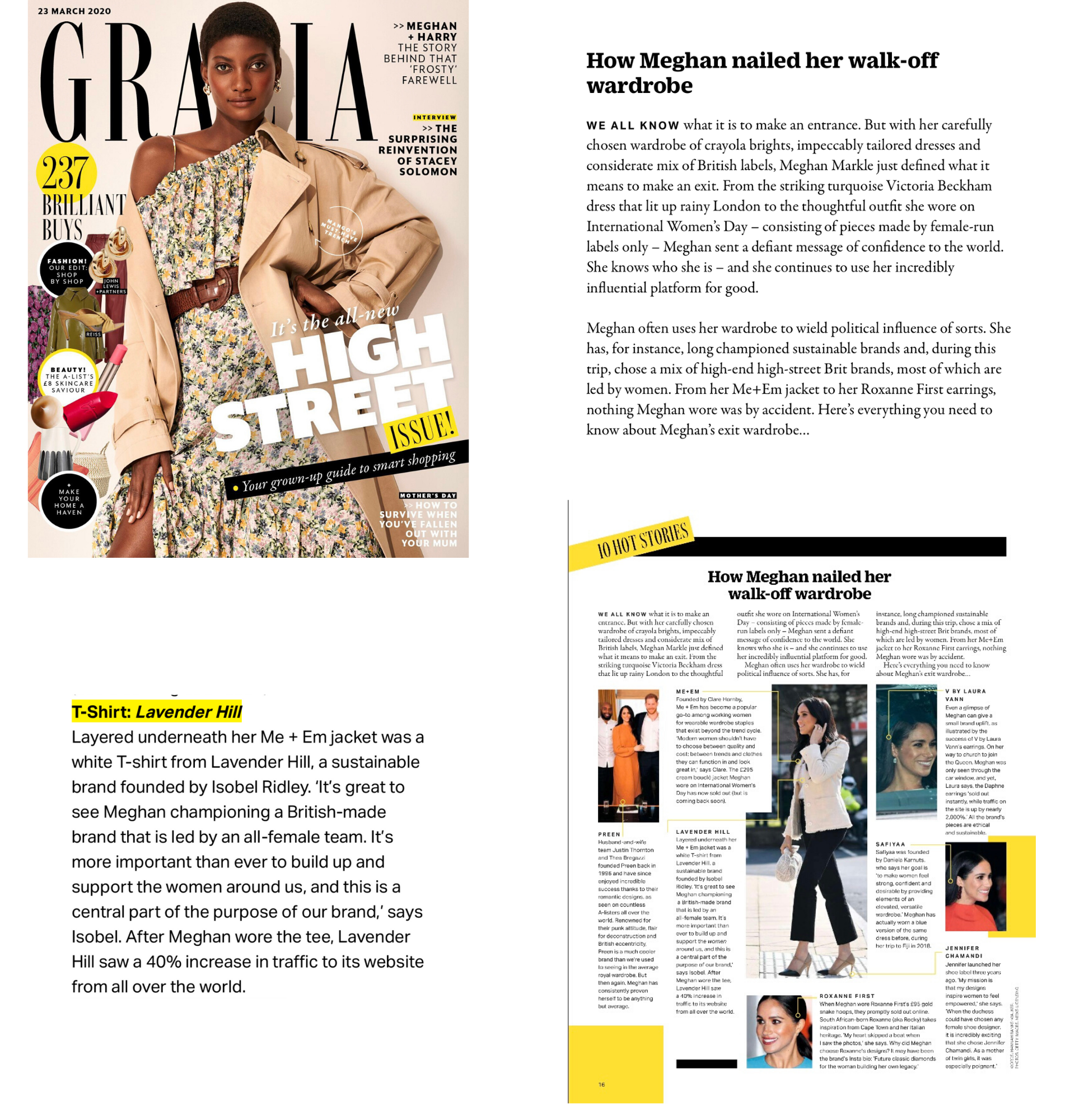 Grazia march 2020