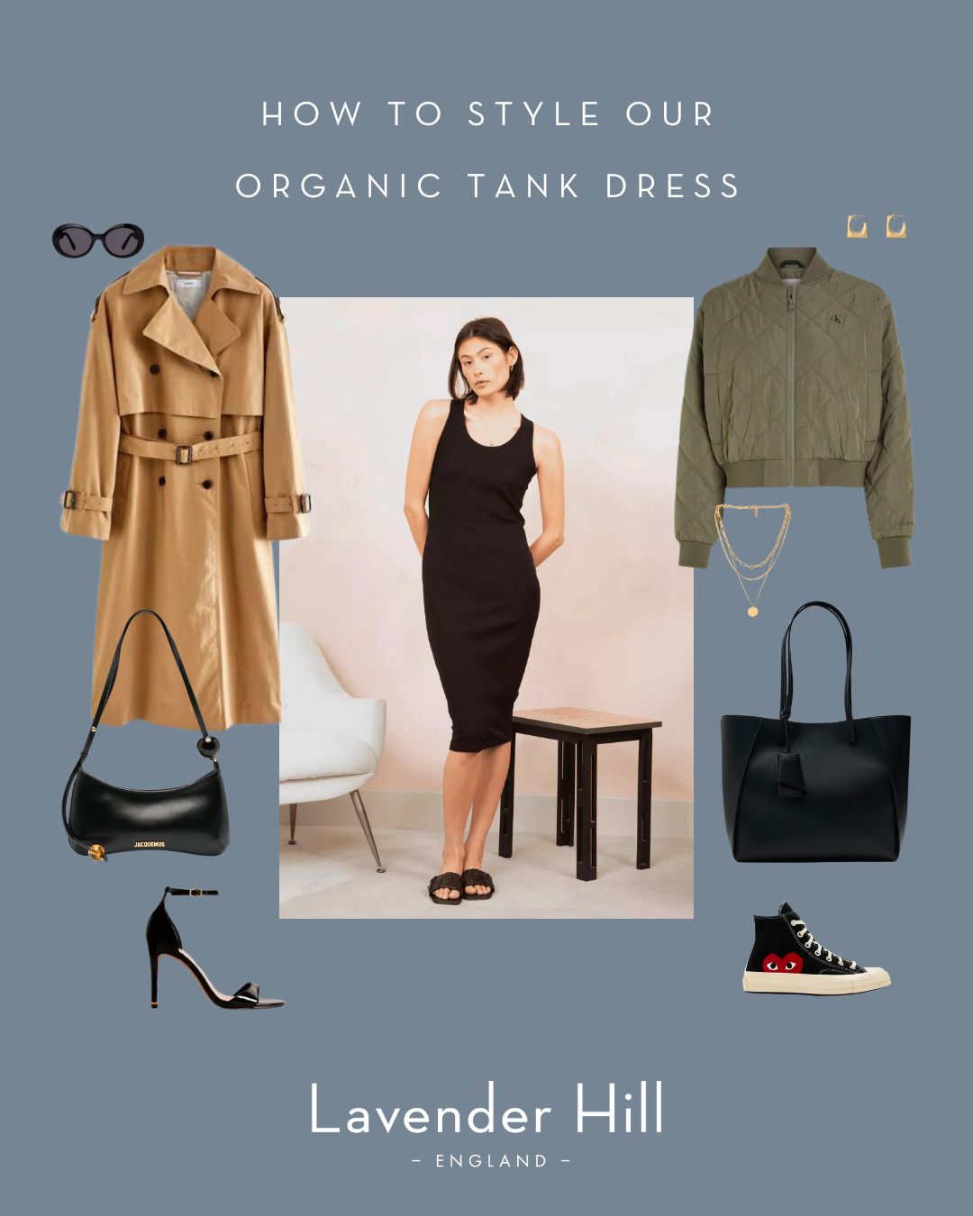 How to style a tank dress for different seasons