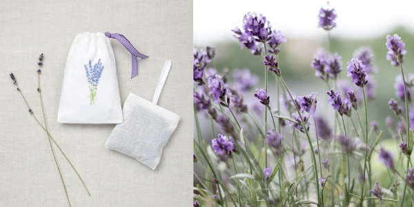 Hang lavender bags in your cupboards to get rid of moths