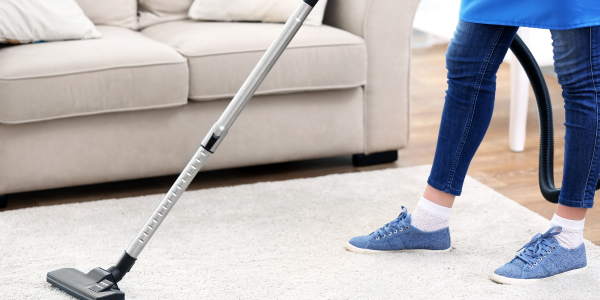 vaccum your carpets to get rid of moths
