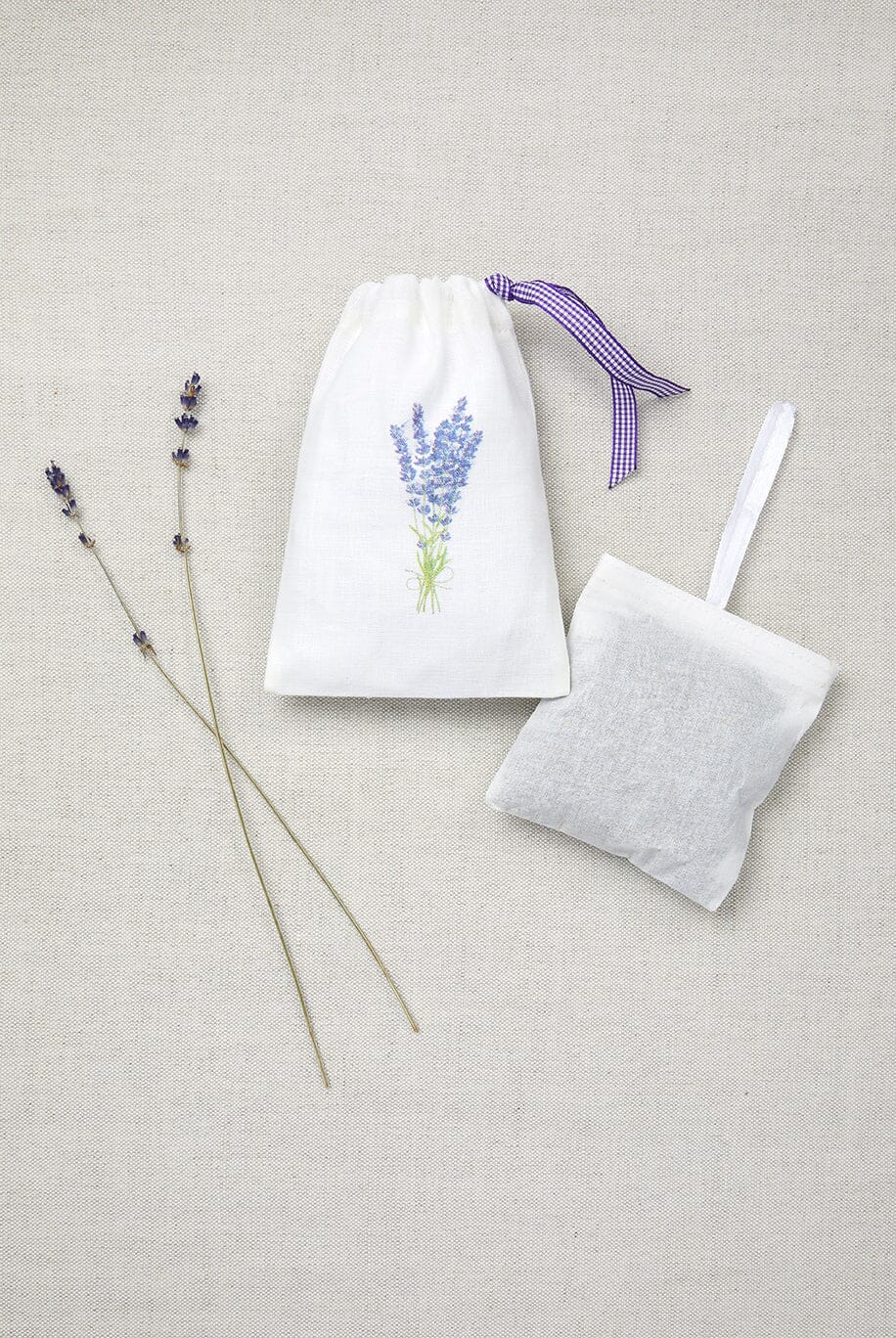 Easy DIY Lavender Sachets with Custom Tags - On Sutton Place