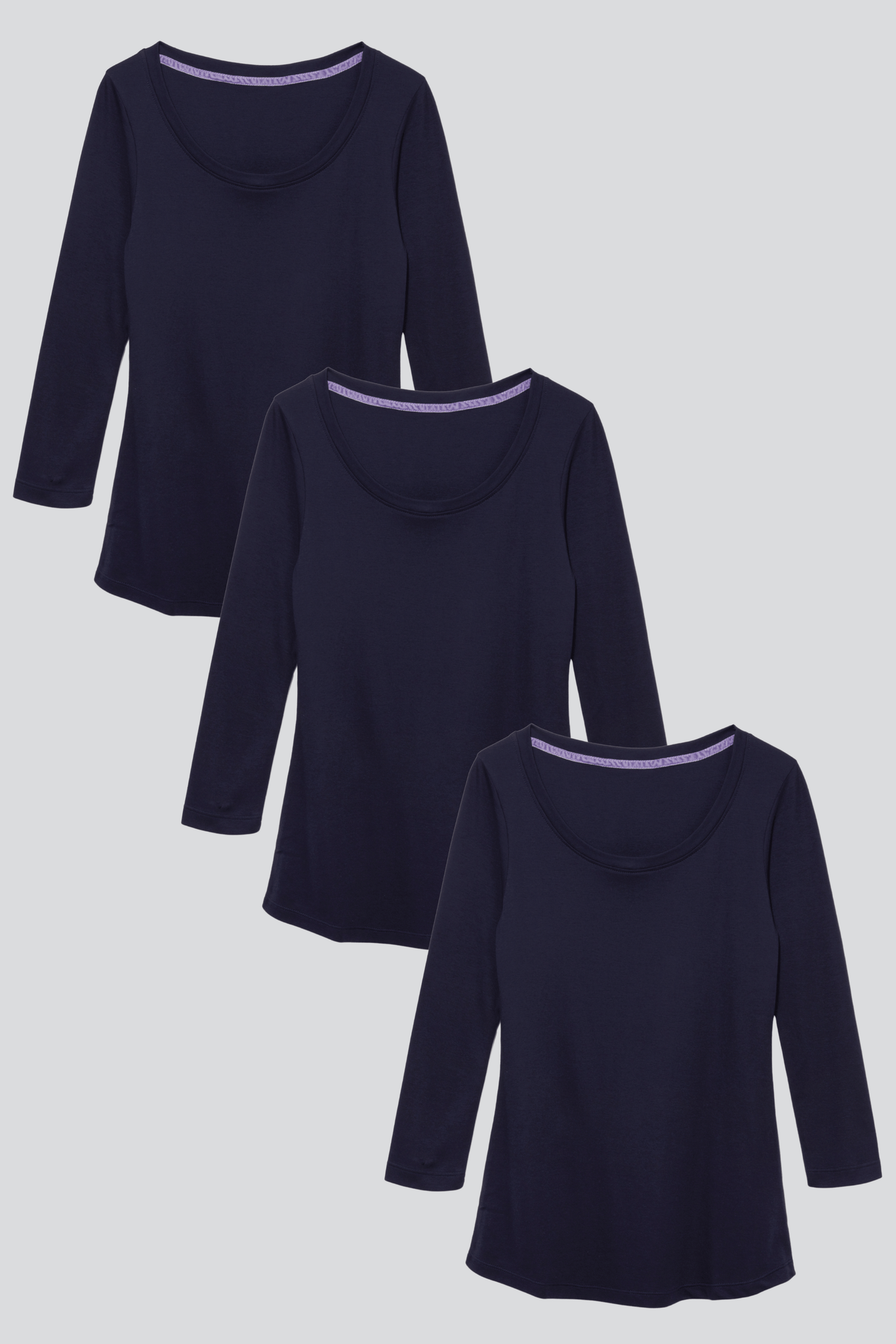 Cotton And Modal Long-Sleeve T-Shirt