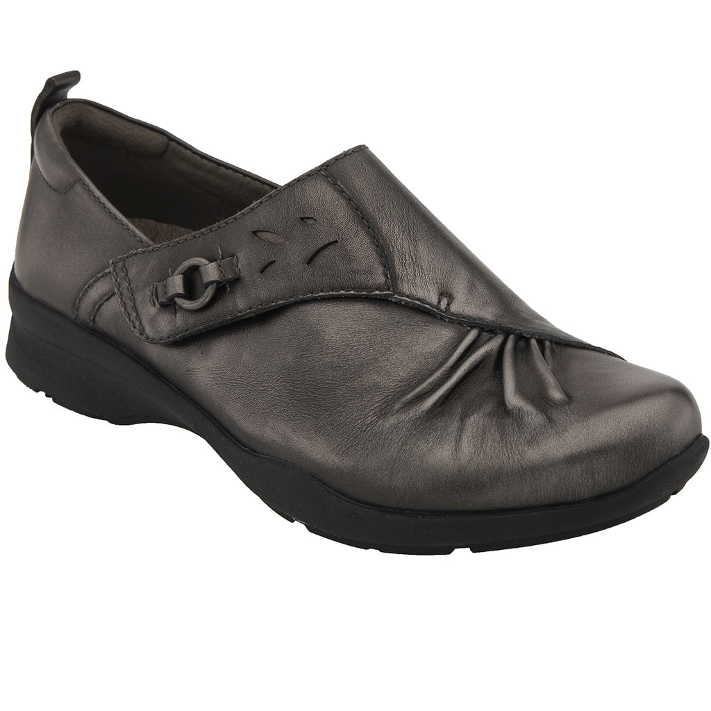 Earth- Amity-601978- Pewter, Black-F17 | Westies Shoe Outlet