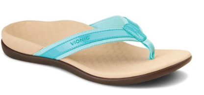 white vionic flip flops