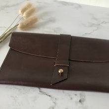 Load image into Gallery viewer, Chocolate Brown Leather Sleeve
