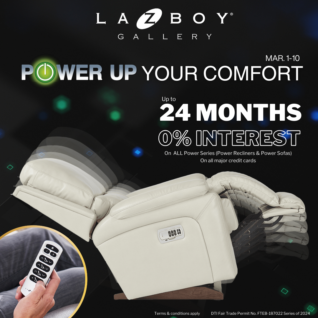 La-Z-Boy Power Up Your Comfort