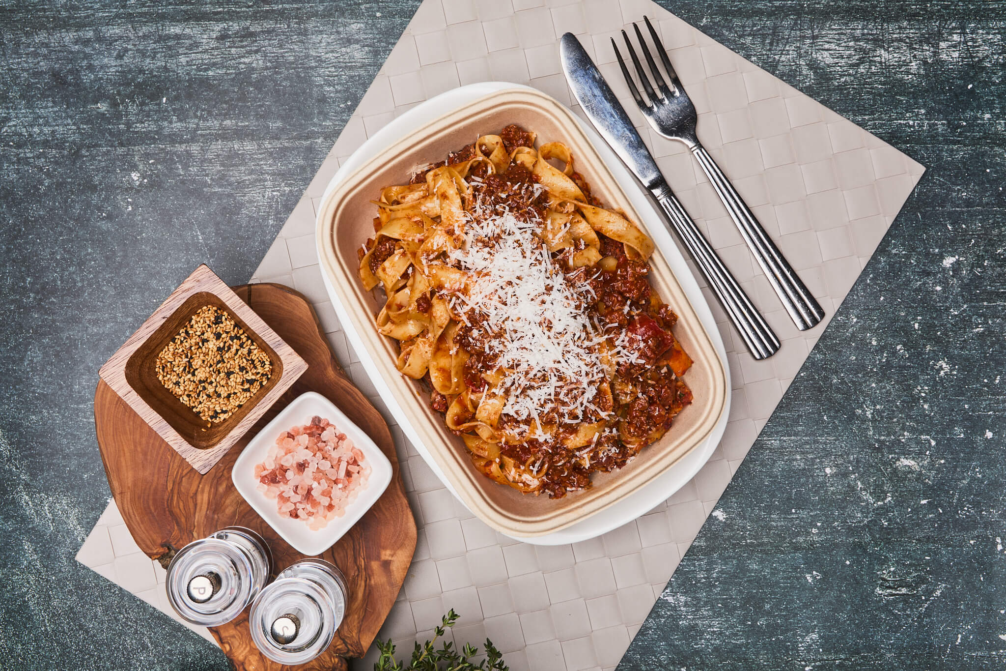 Protein+ - Ground Beef - Bolognese Pappardelle Pasta