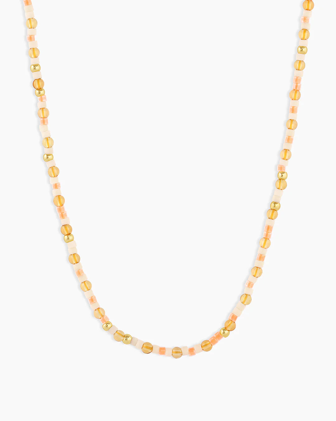 Poppy Gem Necklace - Citrine