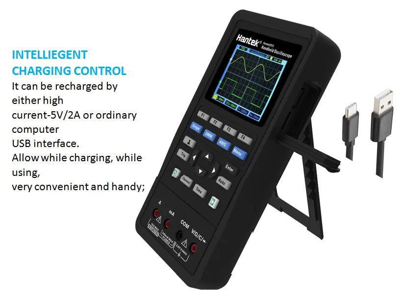 Hantek 2000 series 3-in-1 Digital Oscilloscope Waveform Generator Multimeter