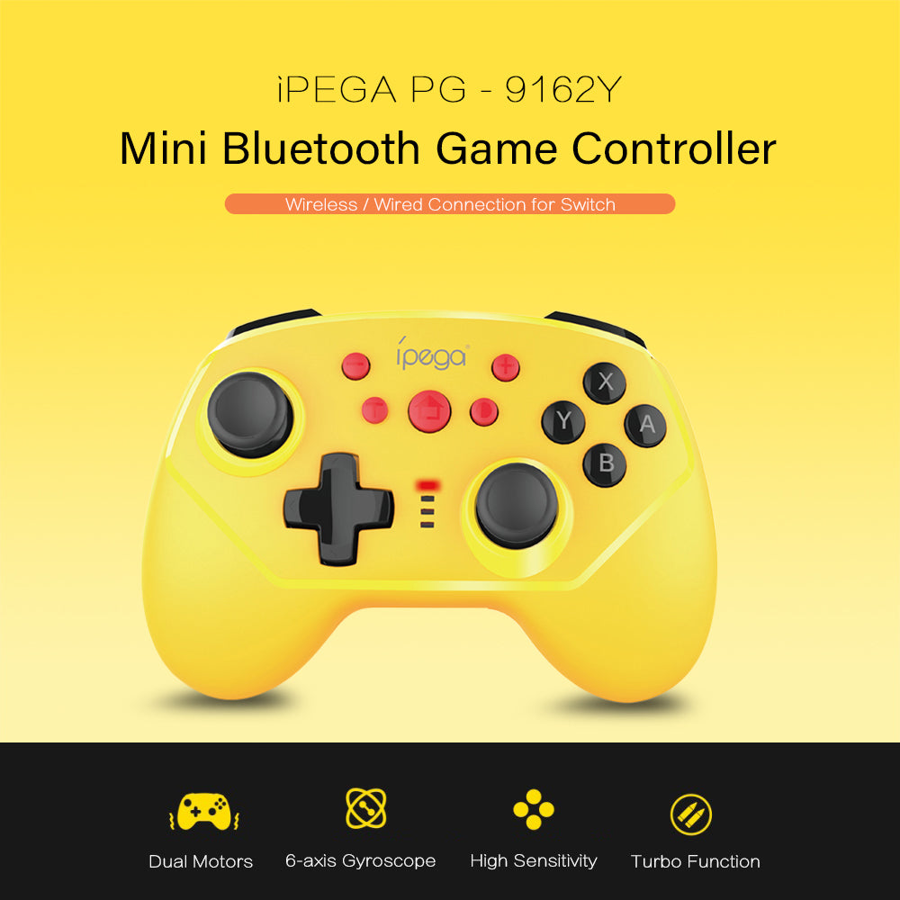 iPEGA PG-9162 Bluetooth and Type-C Game Controller: For Nintendo Switch