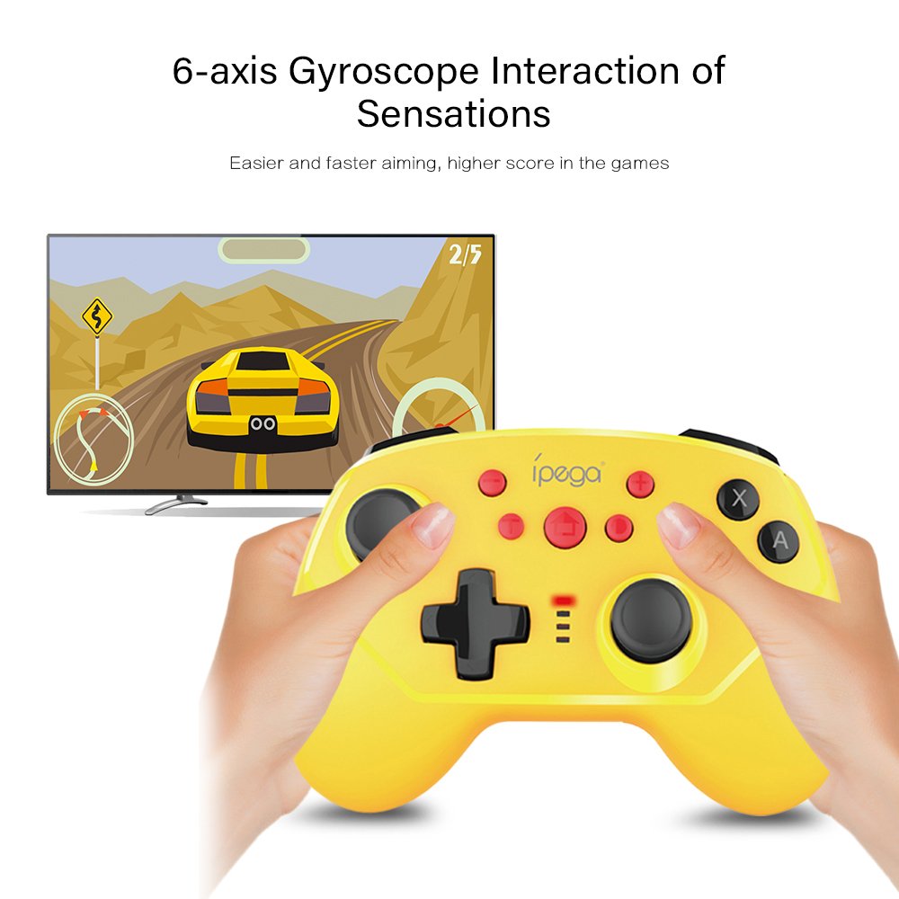 iPEGA PG-9162 Bluetooth and Type-C Game Controller: For Nintendo Switch