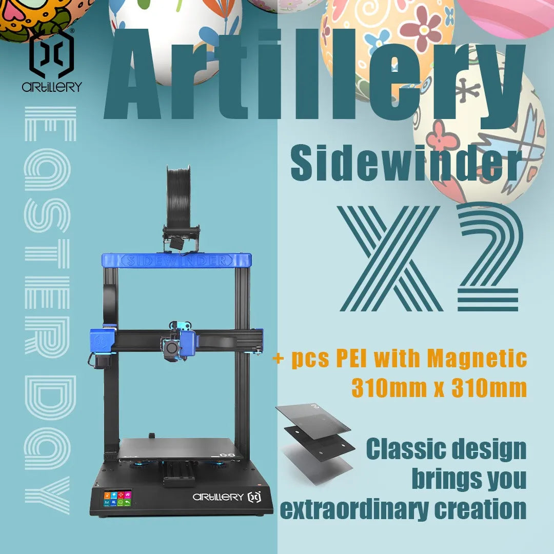Artillery Sidewinder X2 + PEI Plate Offer