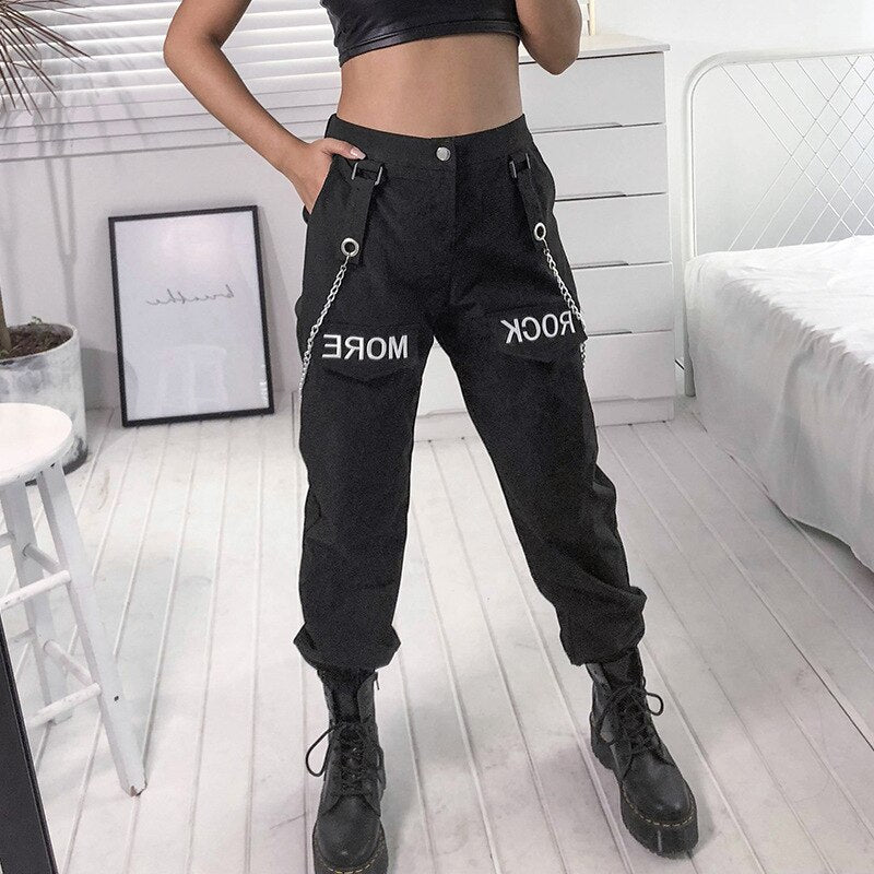 womens cargo pants joggers