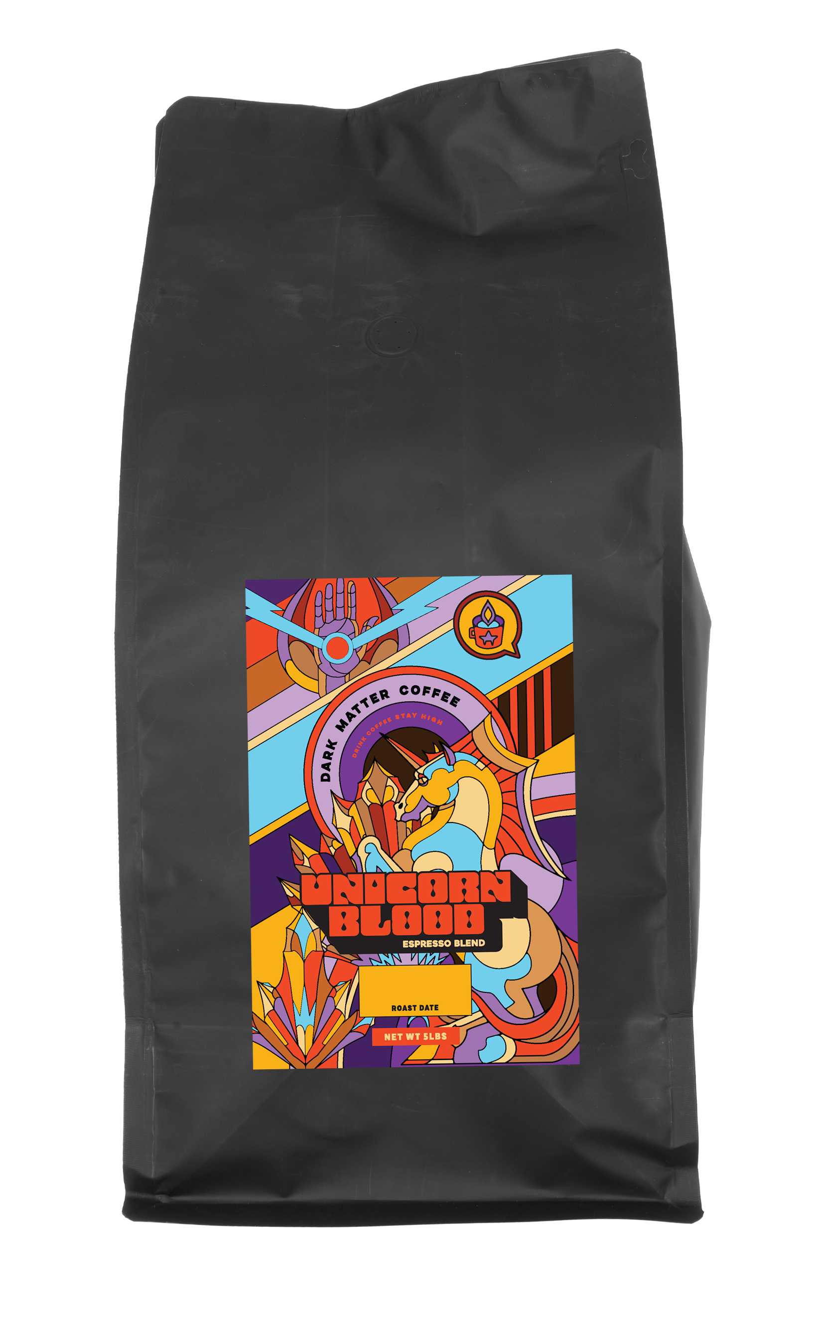 Unicorn Blood 5 LB (Espresso Blend) - Dark Matter Coffee product image