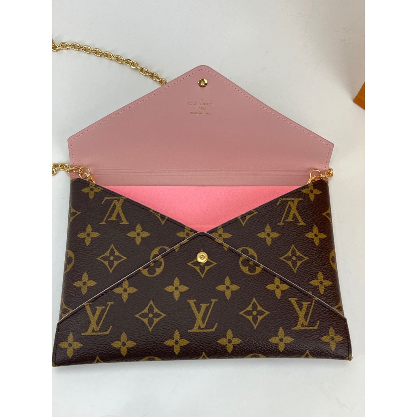 Louis Vuitton Pochette Kirigami Monogram Brown in Coated Canvas with  Goldtone  US