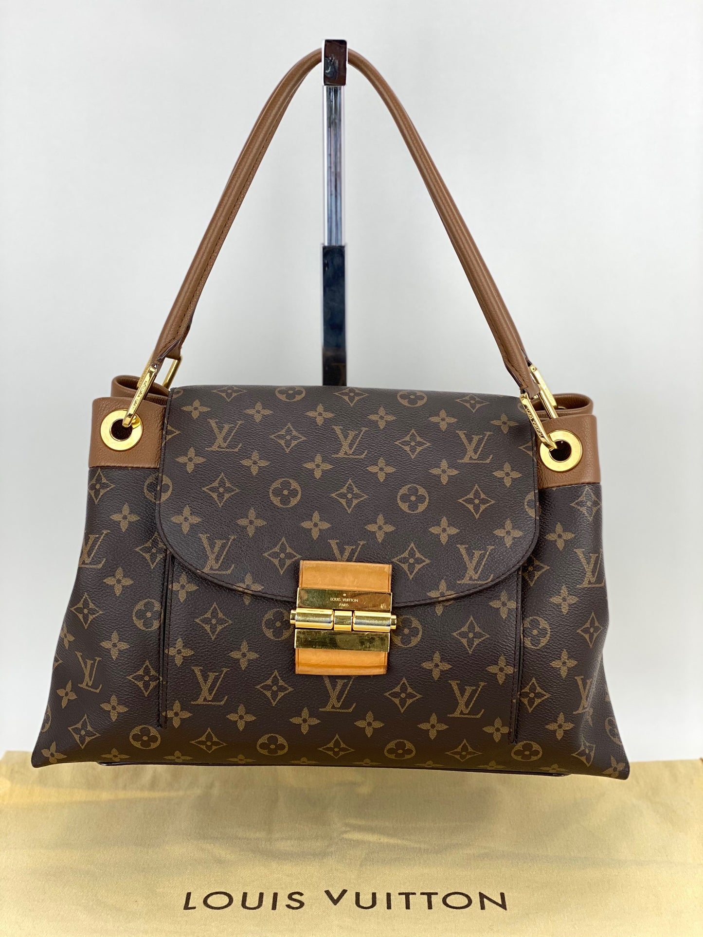 Louis Vuitton Monogram Coated Canvas Manhattan GM Shoulder Bag Gold  Hardware, 2005 Available For Immediate Sale At Sotheby's