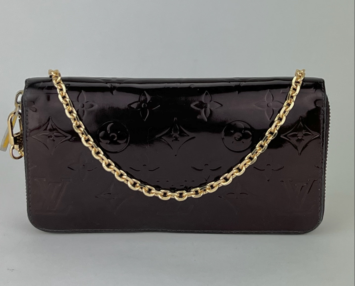 Louis Vuitton Portafoglio Jeanne In Vernice Fucsia Monogram – Luxrieme