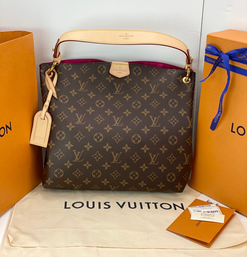 Louis Vuitton GRACEFUL PM MONOGRAM Hand Bag M43700 New SOLD – Debsluxurycloset