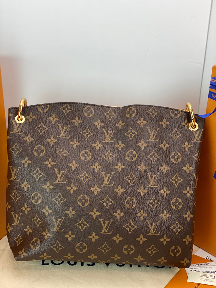 Louis Vuitton GRACEFUL PM MONOGRAM Hand Bag M43700 New SOLD – Debsluxurycloset