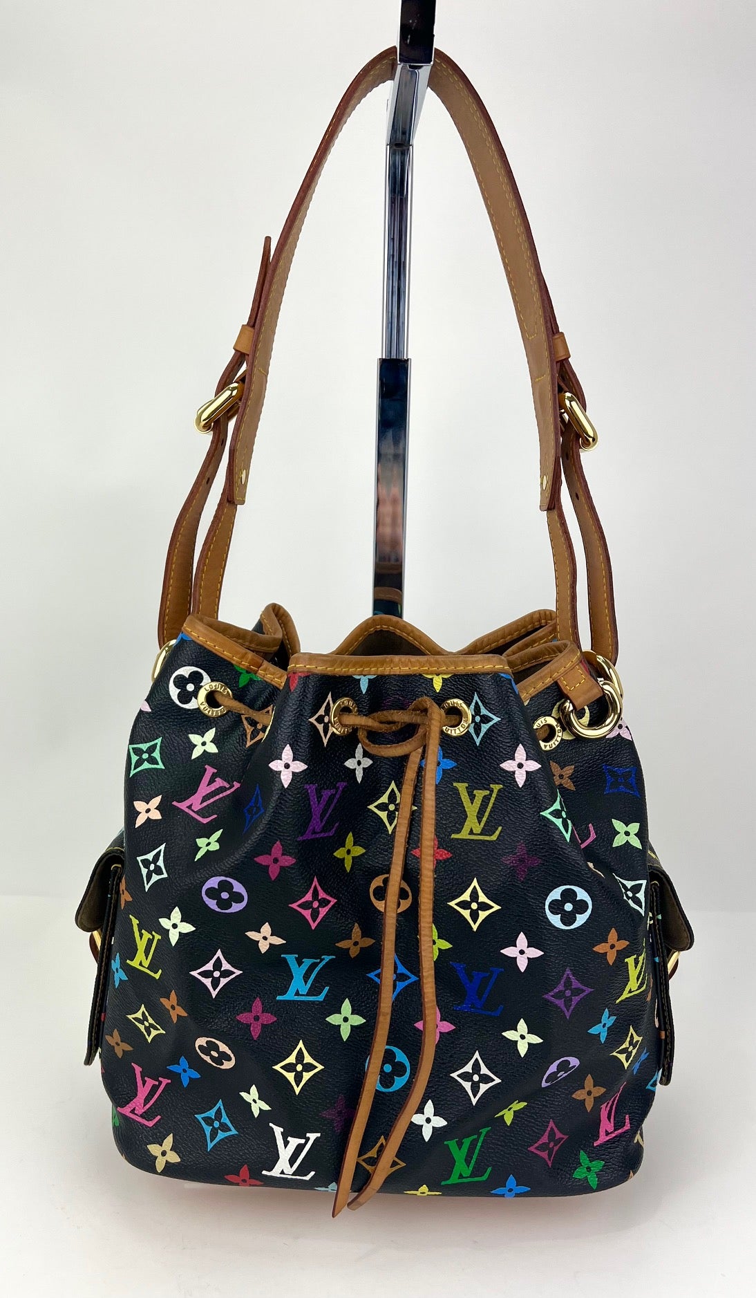 LOUIS VUITTON Beverly GM Shoulder White Monogram Multicolor Shoulder B –  Debsluxurycloset