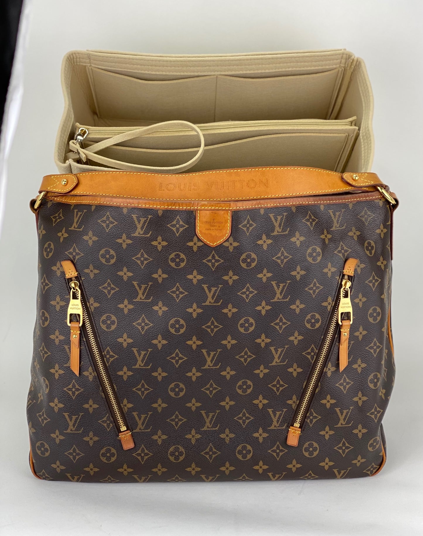 Louis Vuitton Tournelle Monogram MM Hand shoulder Tote Bag M44023