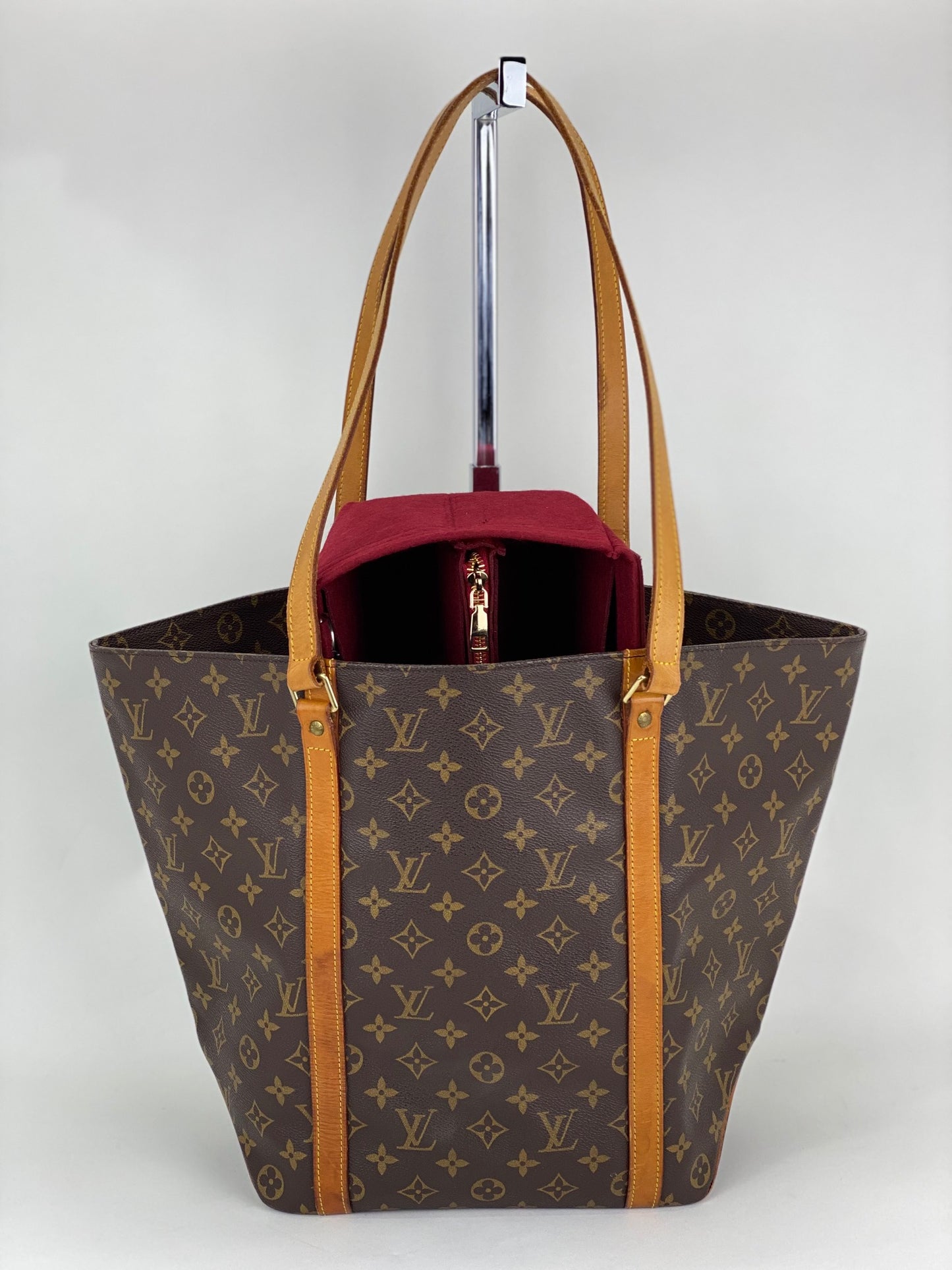 Used LV Damier Ebene Brooklyn Pochette Plate Bag – Debsluxurycloset