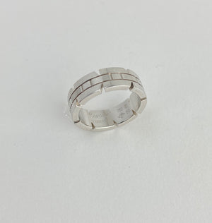 cartier men's tank ring