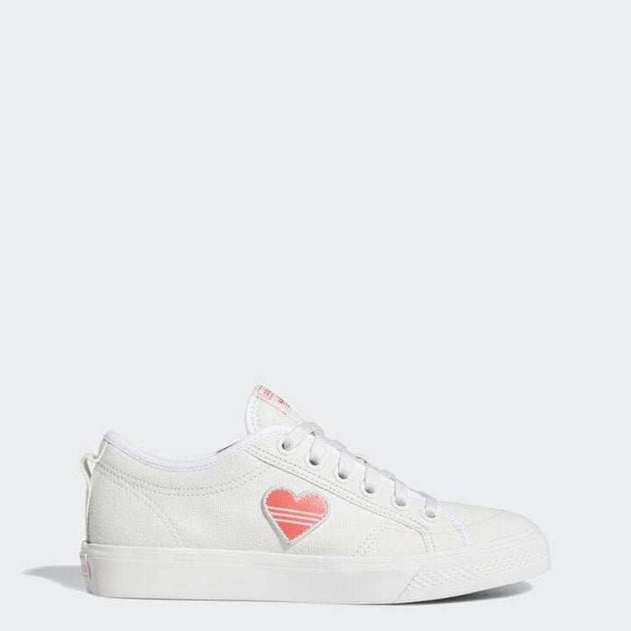 adidas nizza white heart