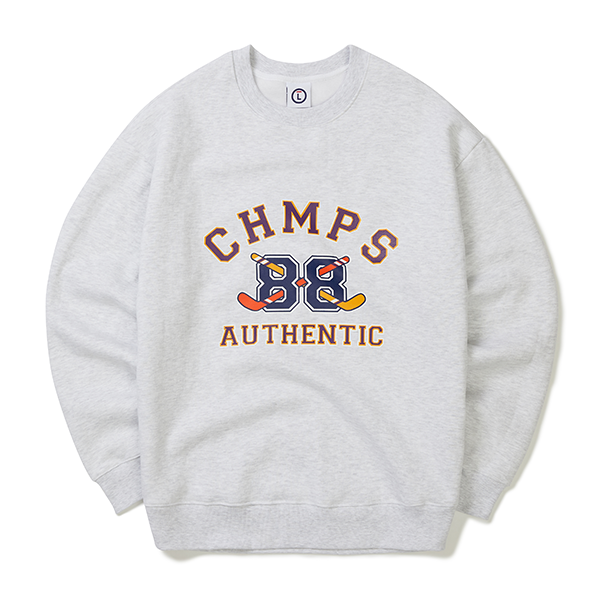 champs crewneck sweater