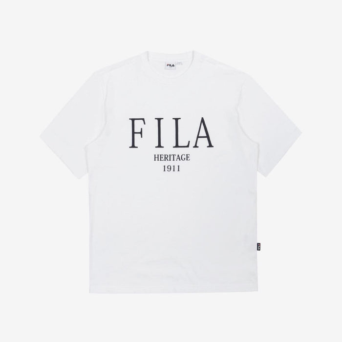 følsomhed Tak psykologi NCT Haechan] Fila Heritage Serif Logo T-shirt — STYLEUPK