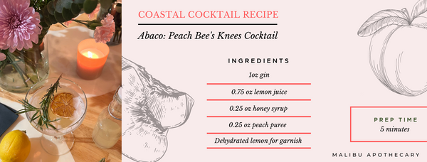 Abaco inspired craft cocktail 