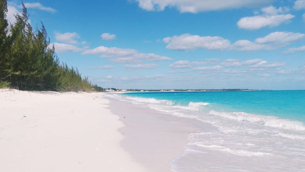 3½ miles and consists of sugary white sand complimented with turquoise water